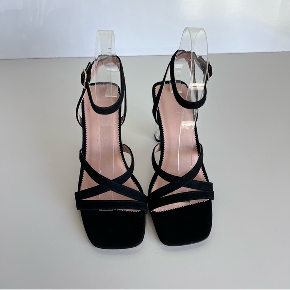J. Crew Women’s Strappy Lucite Heel Sandals - Picture 5 of 10